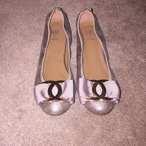 Gold Bow Flats